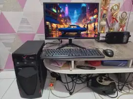 PC GAMING DESIGN + LCD 16 + RAM 8 GB + HD 500 GB + GAMES FILM APP