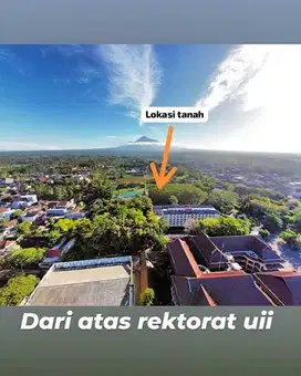 Tanah dijual Sleman dekat kampus UII