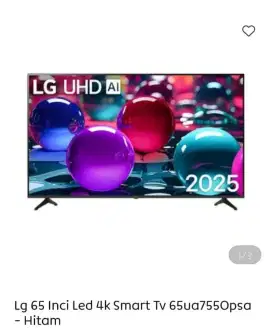Lg led smart tv 4k 65 inci