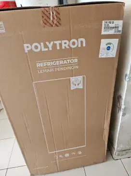 KULKAS POLYTRON beauty metal door 150 liter