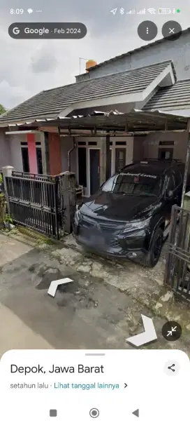 Sewa Kontrak Rumah Komplek Alam Pancoran Mas depok dekat stasiun