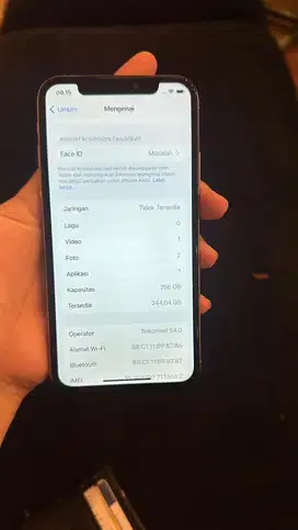 ip x 256gb inter