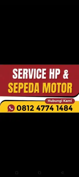 Terima Servis Hp dan Motor