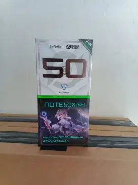 Infinix note 50X ram 8/256 gb baru segel dan garansi resmi