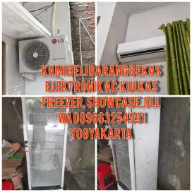 Kami Beli Elektronik Bekas Kulkas, Freezer, Showcase, AC dan lain-lain