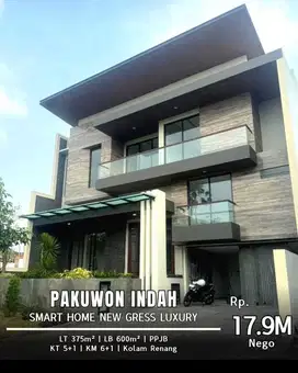 Dijual Rumah Mewah Gress Luxury Minimalis Pakuwon Indah Surabaya Barat
