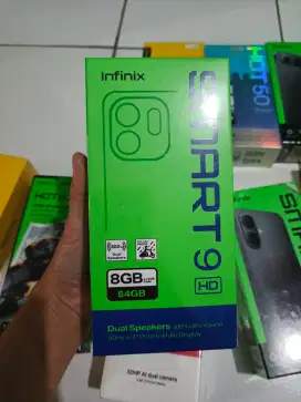 Infinix smart 9 HD ram 4/64 gb baru segel dan garansi resmi
