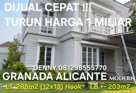 Di Jual BU Cepat Paling turun harga Granada  Alicante Gading Serpong