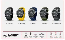Jam tangan Original Cardiff dualtime water resistant