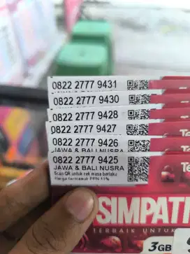 Nomor Cantik Telkomsel Seri AAA BBB