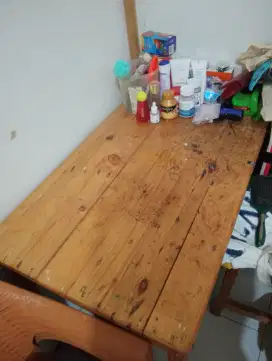 DIJUAL CEPAT! PAKET MEJA & 4 KURSI