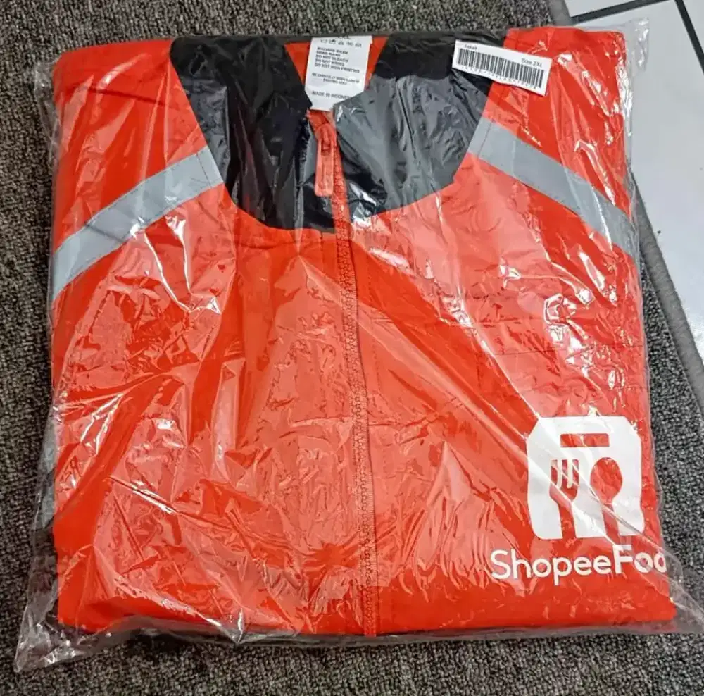 JAKET SHOPE FOOD UKURAN XXL BARU