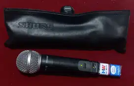Wireless Mic SHURE Ori,cuma 1bh,Freq.626,2MHz,tidak ada Receiver,N