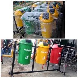 Tong sampah organik dan non organik (bs antr skitr medan)