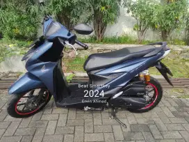 Honda Beat Deluxe Keyless 2024 KM Rendah Mulus Smart Key