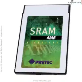 SRAM 4MB PCMCIA PRETEC Industrial Memory