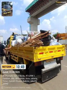 Jasa buang puing sampah