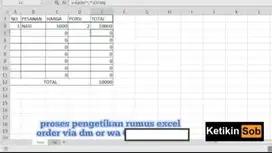 Alat Hitung (Rumus Excel)