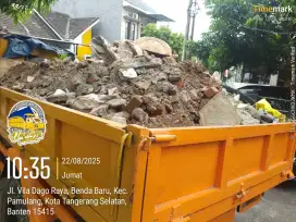 Jasa angkut puing tanah