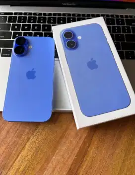 Iphone 16 128gb IBOX GARANSI JULI 2026 LIKE NEW Malang Batu