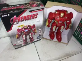 Mainan Anak Avengers Ironman Baterai