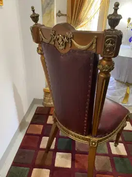 JUAL 1 KURSI EROPA DA VINCI / VERSACE KOKOH DAN BERAT