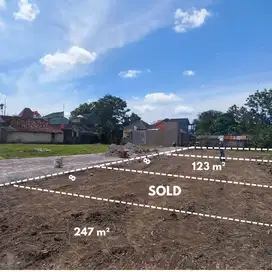 Dijual Tanah Jogja 1km Dari Jl Kaliurang SHM PEkarangan