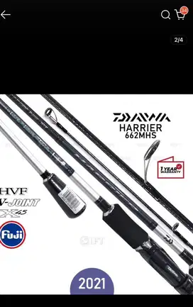 Dijual cepat joran pancing Daiwa Harrier original