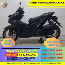 YAMAHA NEW AEROX ABS 2021 CASH/KREDIT DP MURAH SYARAT MUDAH