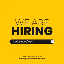 Lowongan Kerja: Office Boy / Office Girl (Full-time) – Jakarta Selatan