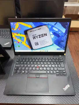 Lenovo x395 AMD Ryzen 5Pro Ram 8Gb Ssd 256Gb Second bergaransi