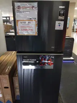 AQUA REFRIGERATOR 2 DOORS INVERTER 245 L
