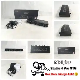 MIDIPLUS STUDIO 4 PRO OTG SOUNDCARD SOUND CARD RECORDING MIDI PLUS
