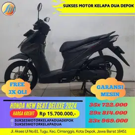 HONDA NEW BEAT DELUXE 2024 CASH/KREDIT PROSES CEPAT SYARAT KTP/KK
