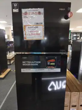 AQUA REFRIGERATOR 2 DOOR 380L