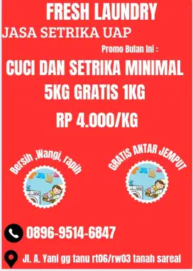 laundry cuci setrika