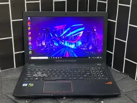 Laptop Asus ROG STRIX GL553VD/Prosesor core I7-77/Ram 16GB/SSD 128 GB
