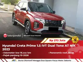 [ LOW KM ] Hyundai Creta Prime 1.5 IVT Dual Tone AT 2023/2024