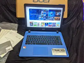 Laptop Acer spek desain n gaming fullset