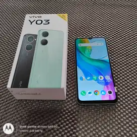 vivo Y03 4/128 bekas garansi resmi original