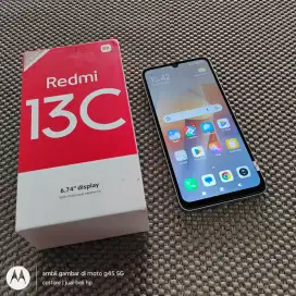 Xiaomi redmi 13C 6/128 bekas garansi resmi original