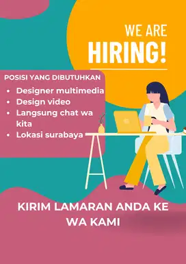 Dibutuhkan design multimedia