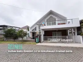 Rumah modern baru di Austinville Dieng Malang