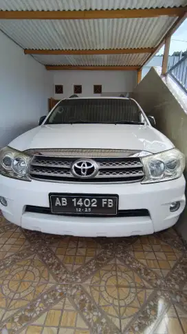 Fortuner disel G 2010 mt