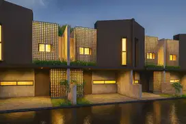 Trihanggo Sleman, Rumah Jogja Model Tropis 2 Lantai Dekat RSA UGM