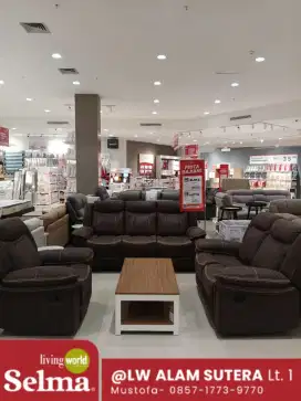 Set Sofa recliner sofa Goyang