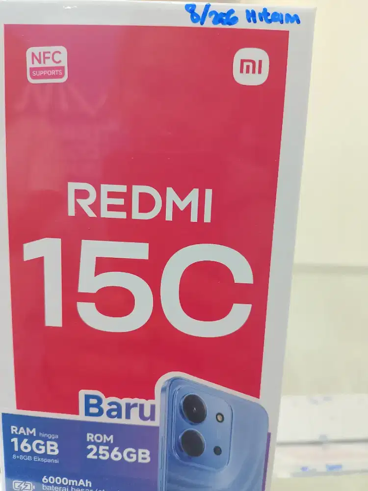 New arrival Redmi 15C Ram 8/256Gb