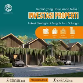 Rumah Salatiga : Rumah Bagus Untuk Investasi Lokasi Strategis di Kota