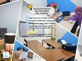 Sewa Kantor Bulanan & Virtual Office Solo Manahan