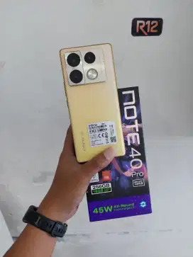 Infinix Note 40 pro 5G 8/256 seken garansi resmi